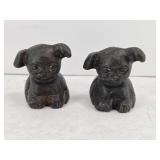 (2) CAST IRON GRISWOLD PUPS