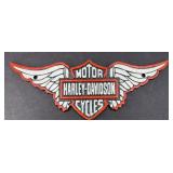 CAST IRON HARLEY DAVIDSON SIGN