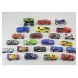 ASSTD DIECAST CARS; HOT WHEELS & MORE