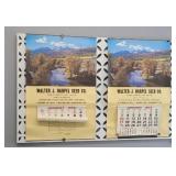 HARPEL SEED CORN 1965 CALENDARS