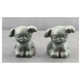 (2) GRISWOLD CAST IRON PUPS
