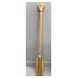 (2) WOODEN BOAT OARS