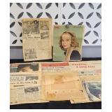 VINTAGE NEWSPAPERS & MORE