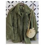 MEDIUM MILITARY JACKET & CANTEEN