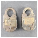 SAN QUENTIN & YUMA PRISON LOCKS W/ KEYS