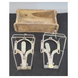 BRICK MOLD, (2) TRAPS