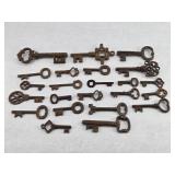 ASSTD CAST IRON KEYS