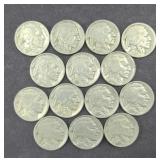 (14) BUFFALO NICKELS