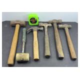 HAMMERS, TAPE MEASURE