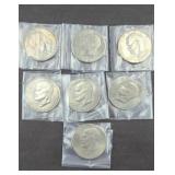(8) UNCIRCULATED EISENHOWER DOLLARS