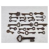 ASSTD CAST IRON KEYS