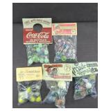 (5) BAGS ASST MARBLES