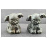 (2) GRISWOLD CAST IRON PUPS