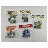 (5) BAGS OF MARBLES