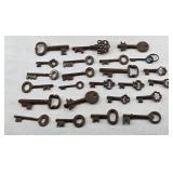 ASSTD CAST IRON KEYS