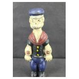 CAST IRON POPEYE BANK