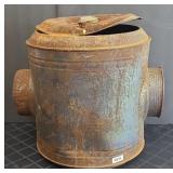 TIN PRESSURE COOKER WITH PRESSURE GAUGE