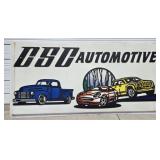AUTOMOTIVE SIGN INSERT, REINFORCED PLASTIC