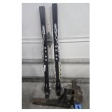 ADJUSTABLE TRUCK HITCH W/ SUPPORT BARS