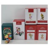 (6) HALLMARK ORNAMENTS: FAIRIES, ELVES, & MORE