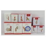 (10) HALLMARK ORNAMENTS: TOY SOLDIER BAND