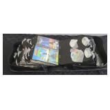 (125) DVD MOVIES  IN TRAVEL CASE