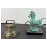 METAL HORSE & BELL