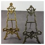 (2) METAL FRAME HOLDERS