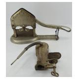 CHAMPION BOTTLE CAPPER & JOHNSON TOBACCO CUTTER