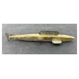 ANTIQUE WOOD FISH LURE