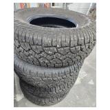 (4) LIKE NEW DEXTRO TRUCK TIRES