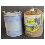 VINTAGE GAS CANS: SUNOCO & OTHER