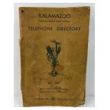 1946 KALAMAZOO MICHIGAN PHONE BOOK
