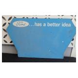 FORD ADVERTISING SIGN