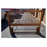 WOOD SLAT BOARD QUEEN / FULL BED FRAME