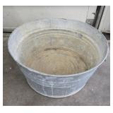 WASH TUB,GALVANIZED