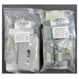 COOPER OUTLETS & SWITCHES W/  COVER PLATES
