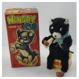 HUNGRY CUB WIND UP TOY MADE IN JAPAN
