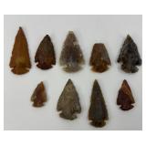 (9) ASSTD ARROWHEADS