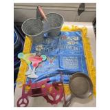 CAST IRON SMALL SKILLET, PLANTER, MORE