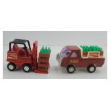 BUDDY L COCA-COLA FORKLIFT & TRUCK