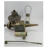CARRIAGE LANTERN, OIL LAMP PARTS