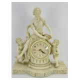 CHERUB CLOCK WITH QUARTZ MOVEMENT