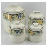 MIKASA GARDEN HARVEST CANISTER SET