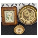 ASSTD ART WORK W/ VINTAGE FRAMES