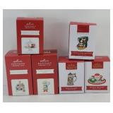 (6) HALLMARK ORNAMENTS: BAKING
