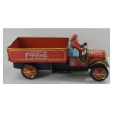 COCA-COLA CRANK TIN DELIVERY TRUCK
