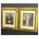 (2) MASTER PAINTER PRINTS WITH MATCHING FRAMES