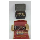 KENMORE SEWING MACHINE ATTACH, BUTTON TIN