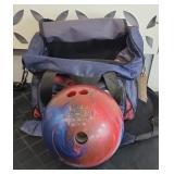 BOWLING BALL WITH BAG